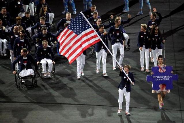 30人ほどの軍経験者がいるパラリンピックのアメリカ選手団