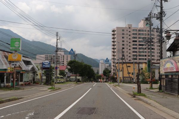 フジロック直前の苗場の様子