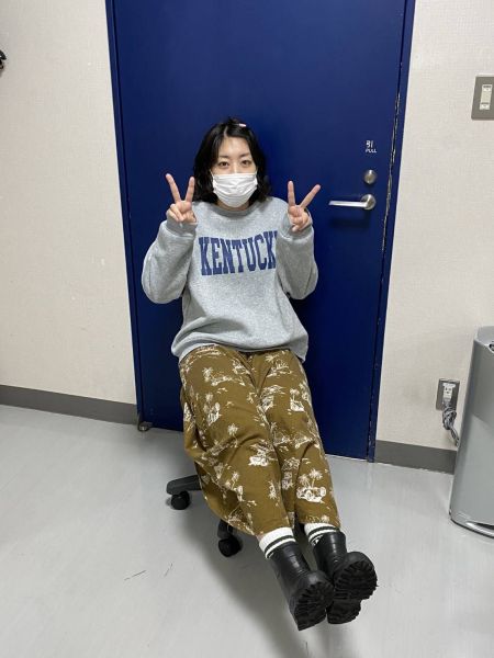 昨年、東京国際フォーラムで開催された『生キョコロヒー』の楽屋で＝本人提供