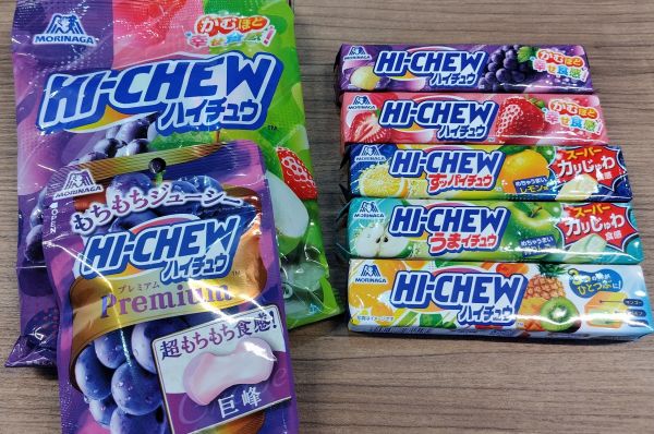 フレーバーや食感、パッケージも様々なハイチュウ