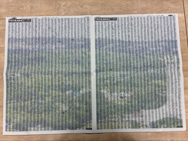 6月10日の沖縄タイムス朝刊紙面=6月11日、東京都