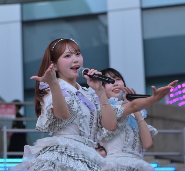 初選抜の山内祐奈さん=2025年7月、東京・お台場