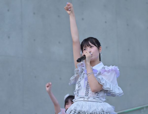 井澤美優さん=2025年7月、東京・お台場
