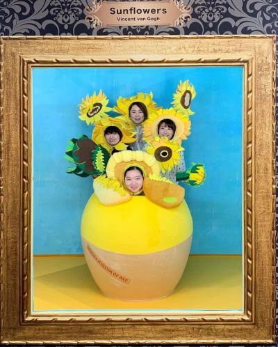 どこのヒマワリを担うか相談するのも楽しそうです