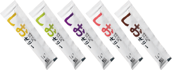 5種類のフレーバーであきがこない「ゼネコンがつくったしおゼリー」