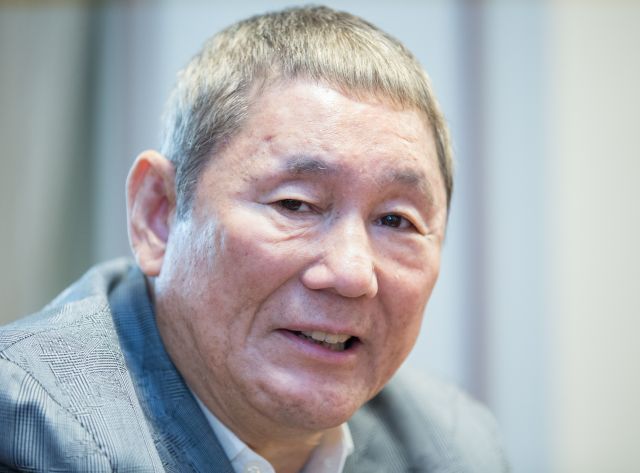 お笑い番組の司会をいくつも務めてきたビートたけし＝2017年、川村直子撮影 