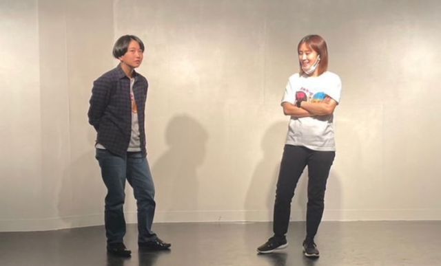 芸歴1年目で単独ライブに挑戦した時の練習風景＝本人提供