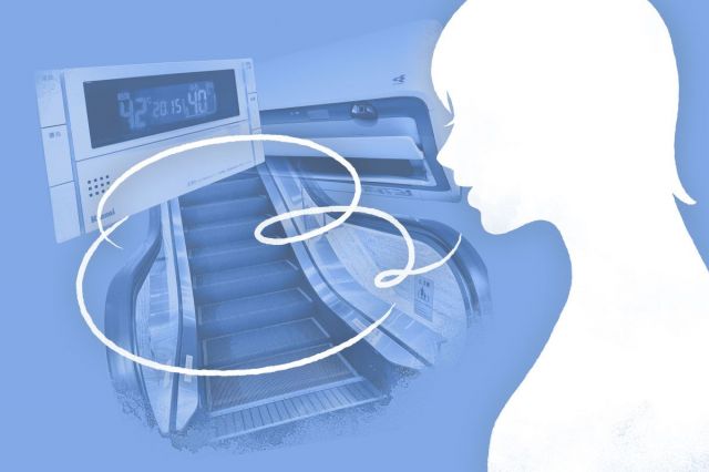 給湯リモコン、空調機、エスカレーター……。自動音声で流れるのは女性の声ばかり？