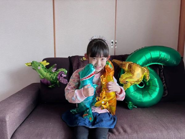 6歳のお誕生日をお祝いしました