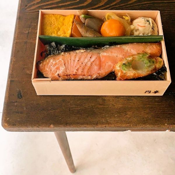 庄本さんが作る、ある日のお弁当。「梅や山椒、柚子をアクセントにするのが好きなんです」