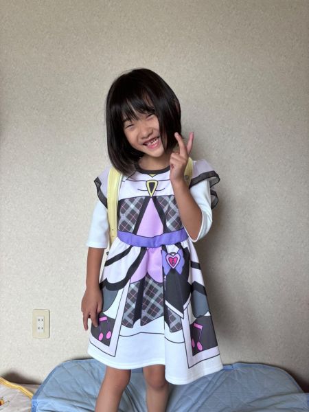 幼稚園の年長になった愛乃さん