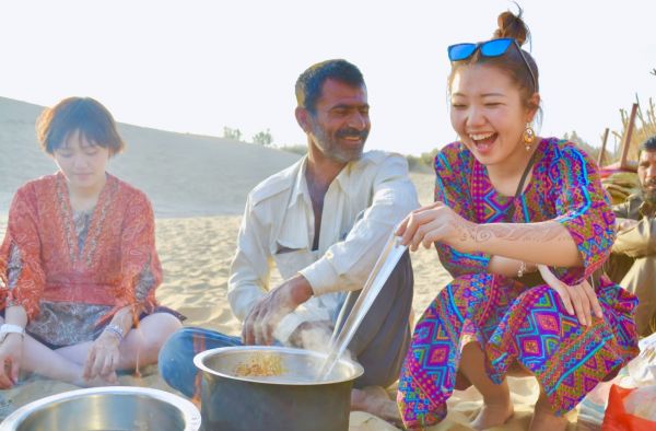 タビイクのプランの様子