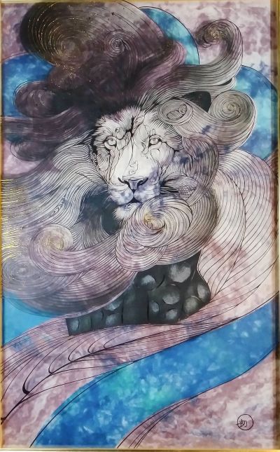 紙屋初瀬さんの作品「石橋(しゃっきょう)~絶望のその先~」