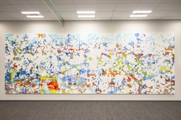中村琴梨さんが制作した壁画