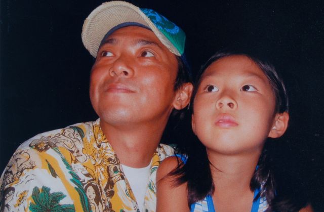 2006年、東京湾での花火大会にて。風見さんとえみるさんが2人で見た最後の花火になった