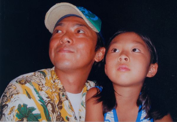 2006年、東京湾での花火大会にて。風見さんとえみるさんが2人で見た最後の花火になった