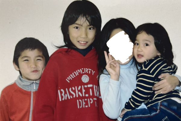 4人きょうだいの幼少期