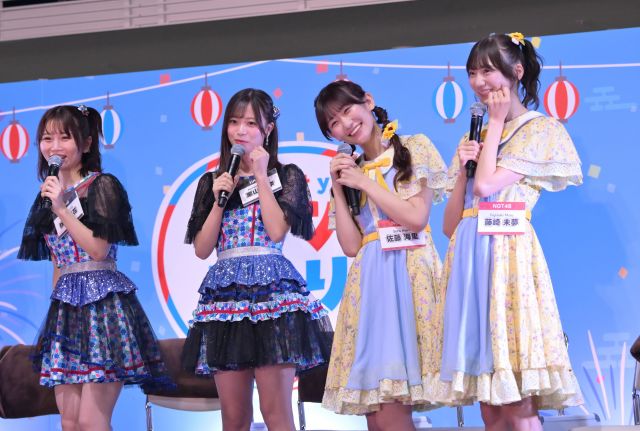 2日目のイベントに参加した藤崎未夢さん（右）