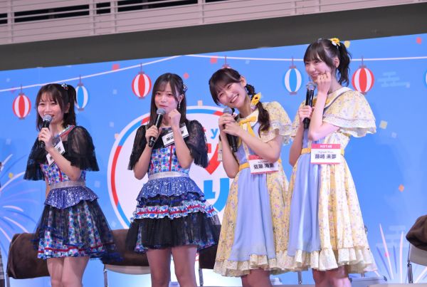 2日目のイベントに参加した藤崎未夢さん（右）