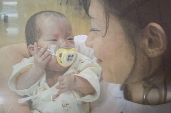 入院中の但馬芽吹さん