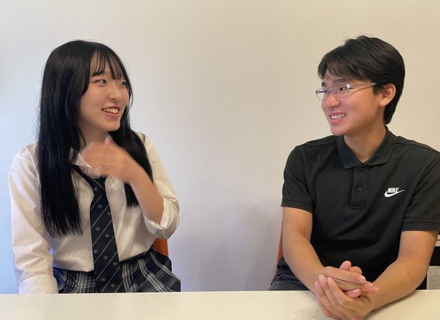 美月さん（左）とトランさん