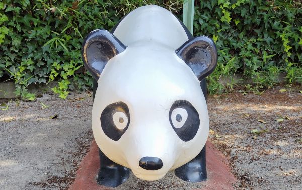 中野のパンダ公園にいる「パンダ」