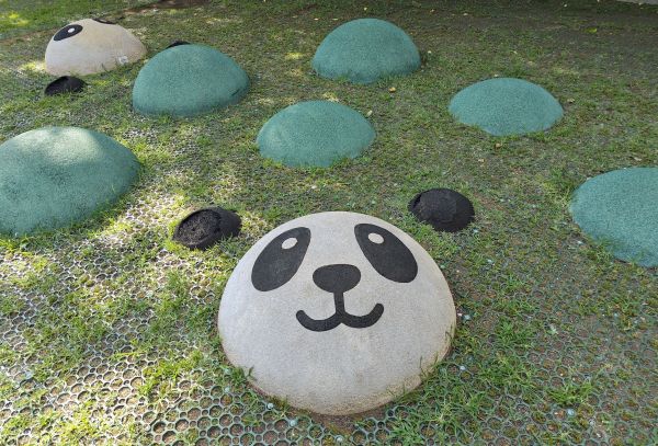 笹塚のパンダ公園にいる「パンダ」