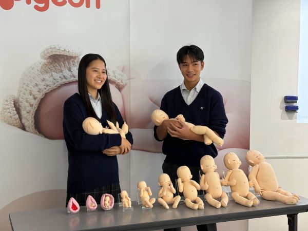 都内の中学校で「赤ちゃんを知る授業」が開かれました