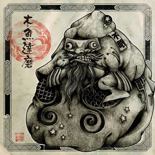 Oka Yukaさんの作品「木魚達磨」