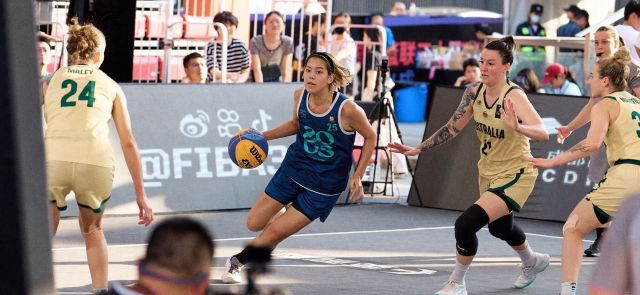 3x3でプレーする桂さん