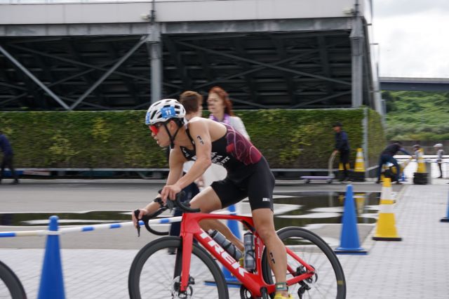 競技中の徳山哲平さん＝ビースタイルグループ提供