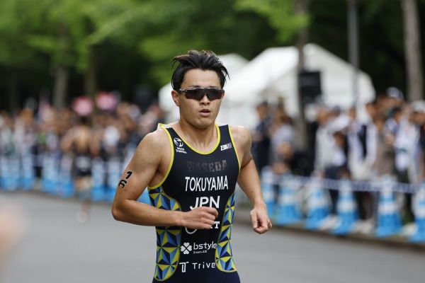 競技中の徳山哲平さん＝ビースタイルグループ提供