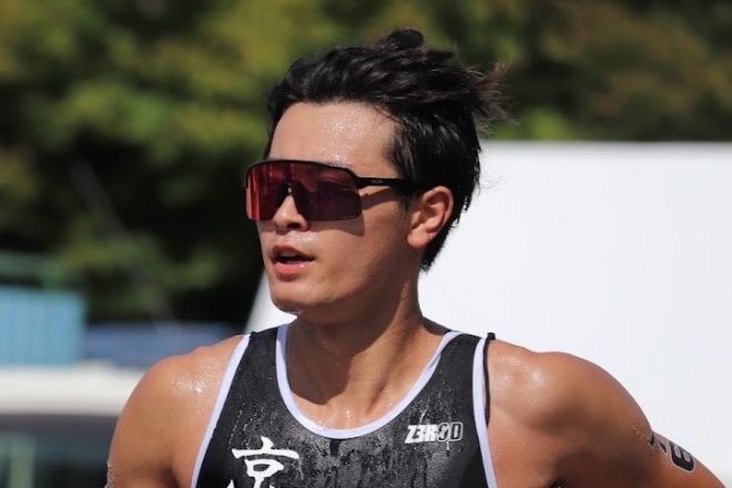 競技中の徳山哲平さん＝ビースタイルグループ提供