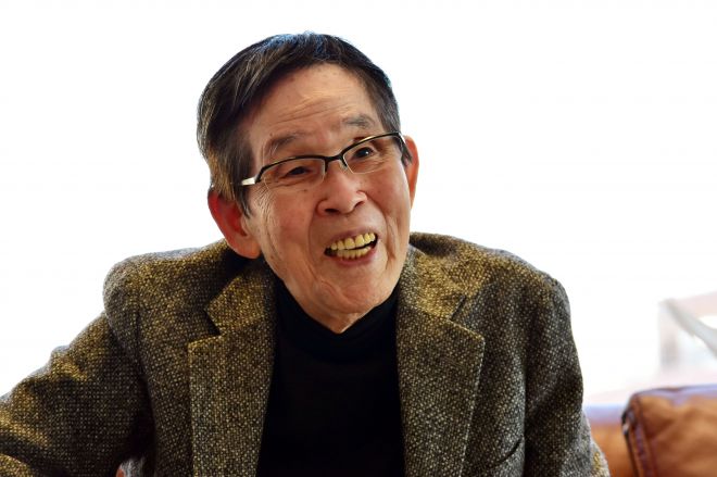 コメディアン・司会者として活躍してきた〝欽ちゃん〟こと萩本欽一さん＝いずれも河原夏季撮影