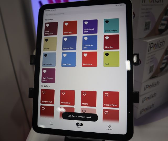 400種類も色があると迷ってしまいそうです