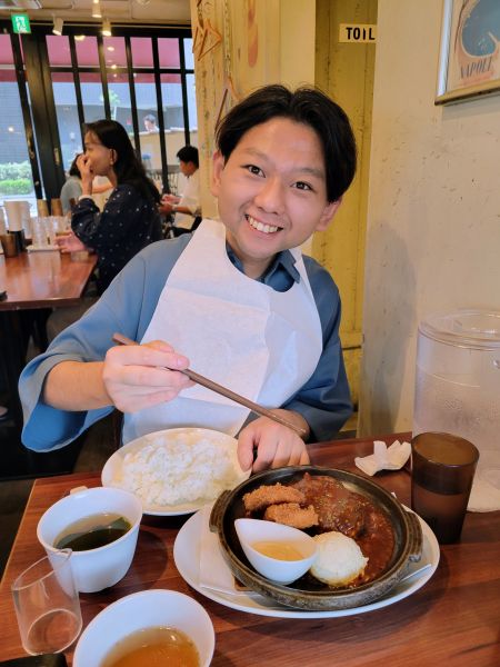 大学生活を楽しんでいる由宇人さん