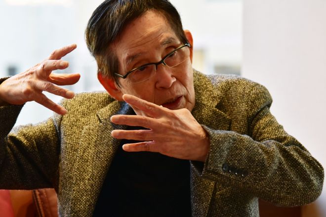 コメディアン・司会者として活躍してきた〝欽ちゃん〟こと萩本欽一さん＝いずれも河原夏季撮影