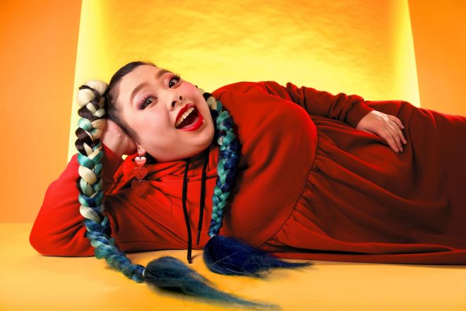 お笑い芸人の渡辺直美＝2017年、関口達朗撮影