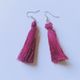 fringe pierce(wine red)