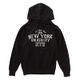 NYU / NEWYORK HOODIE [BLACK]
