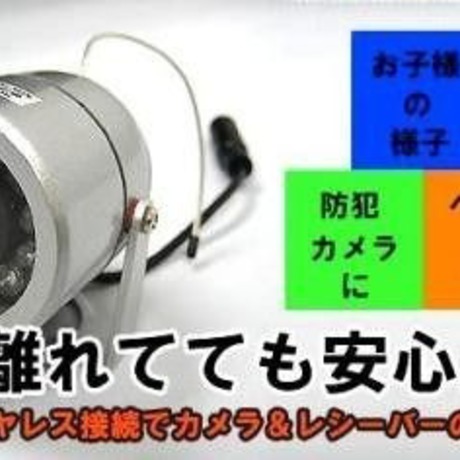 赤外線ワイヤレス防犯カメラ