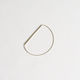 -silver 925- D motif bangle