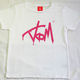 Tkom melt logo tee(White)