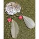 featherピアス*ivory