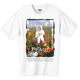 ピース「平和」メッセージデザインTシャツ