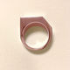 Triangle ring_指輪 | インデックスリング  pink silver