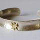 Star bangle(silver)　 スター*星*バングル