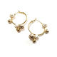 NAUSICAA Hoop Earrings (Crystal Gold)