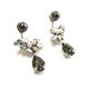 PHEDRE Swing Earrings (Grey Silver)