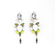 SCARAB16E19  Earrings  (LIME)